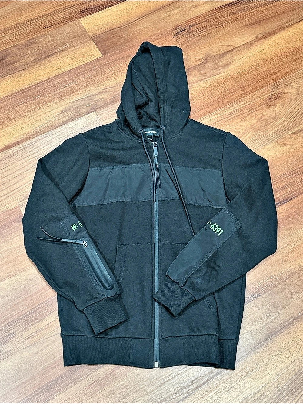 Diesel Black Cargo Jogger Set Small